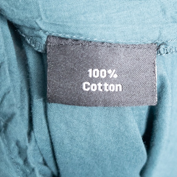 Greater‎ Good Tunic Top Plus 3XL Embroidered Embellished Bohemian Boho Green - Picture 7 of 7